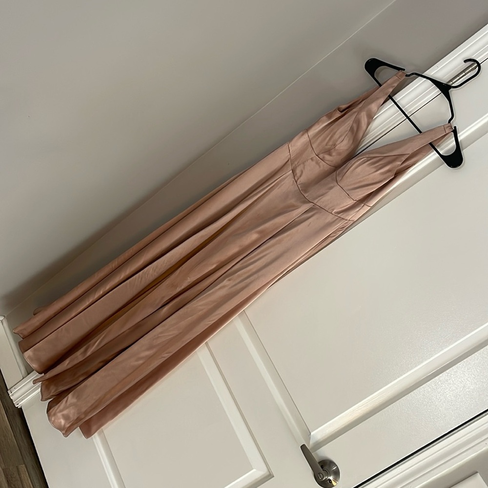 Floor length gown